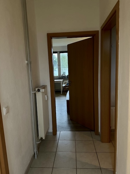 Ein Flur in einem Zimmer des betreuten Wohnens von Neue Wege.